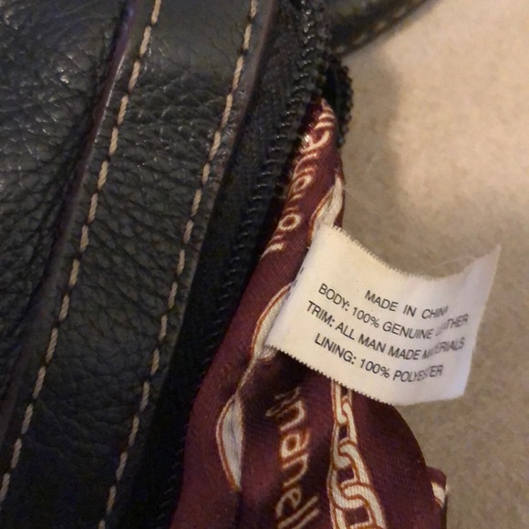 Tignanello black leather bag - Picture 7 of 7